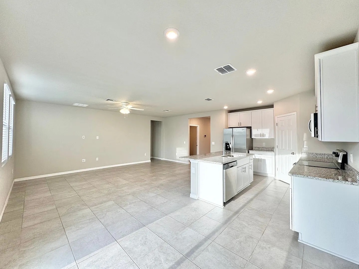 Kitchen and Living